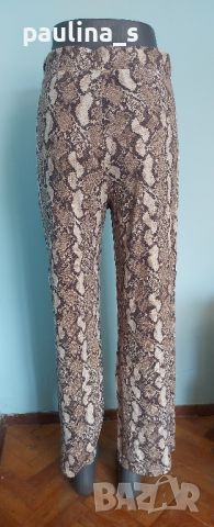 Панталон с висока талия и широки крачоли "H&M" / универсален размер , снимка 4 - Панталони - 45239027