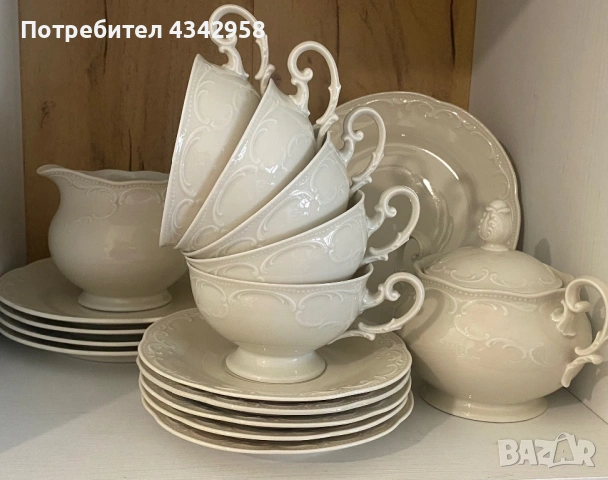 Винтидж порцеланов сервиз Tirschenreuth Bavaria – 17 части.1950-1960г.