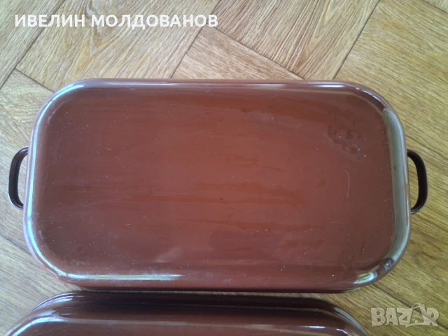 Емайлирани тави, снимка 4 - Съдове за готвене - 50637233