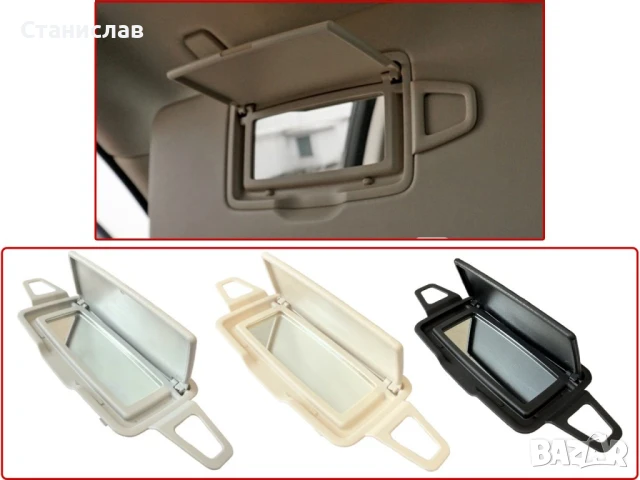 Капак с огледало на сенник за Mercedes C-Class W205, снимка 4 - Части - 50637886