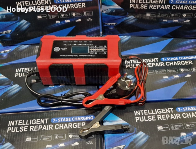 10А интелигентно автоматично зарядно за разлипнинтипове 12V акумулатори  , снимка 3 - Аксесоари и консумативи - 53371292