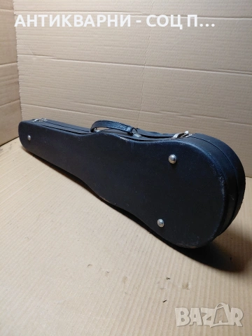 Соц Стар Калъф Куфар За Стар Музикален Инструмент Цигулка. 1323., снимка 4 - Антикварни и старинни предмети - 54209130