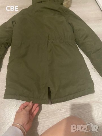 Детско яке тип канадка в тъмно зелен цвят , снимка 4 - Детски якета и елеци - 45422134