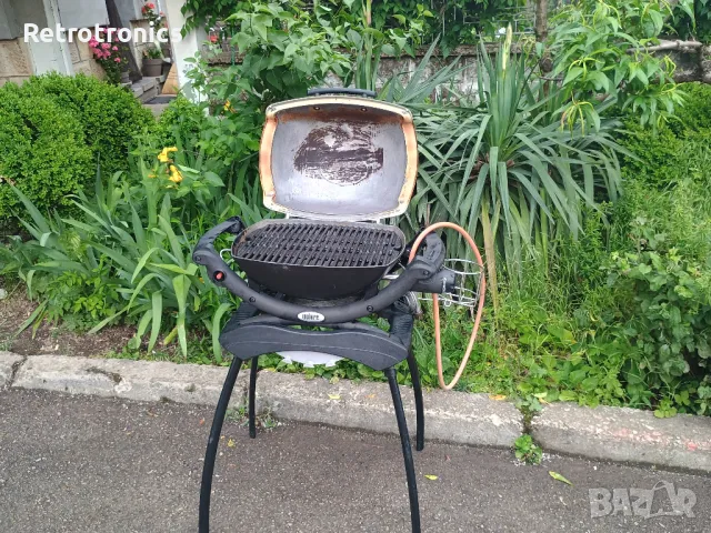ГАЗОВО БАРБЕКЮ WEBER Q 1000, снимка 5 - Барбекюта - 50407256