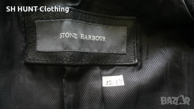 STONE HARBOUR REAL Leather Jacket Размер S яке естествена кожа 12-67, снимка 13 - Якета - 53296909