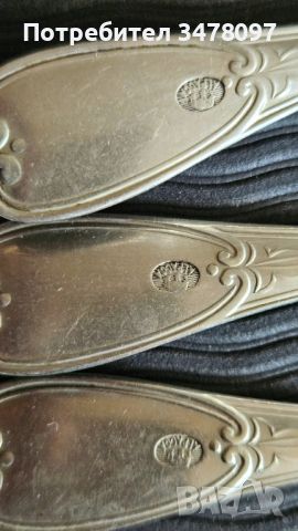 Комплект 10бр лъжички BERNDORF Никелово сребро. 1928г Алпака, снимка 3 - Антикварни и старинни предмети - 46406811