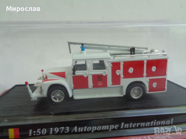 1:50 DEL PRADO 1973 AUTOPOMPE ПОЖАРНА КОЛИЧКА ИГРАЧКА МОДЕЛ, снимка 2 - Колекции - 45287418