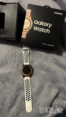 Смарт часовник Samsung Galaxy Watch3 - Rose Gold, снимка 4 - Друга електроника - 53371019