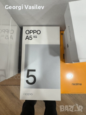 Oppo A5 5G зелен цвят , снимка 4 - Телефони с две сим карти - 53905401