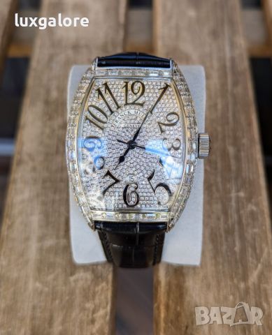Мъжки часовник Franck Muller Casablanca Diamonds с автоматичен механизъм, снимка 1 - Мъжки - 46111122