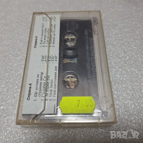 Аудио Касета „Ще устоим на студения вятър“ Валери Славчев(1993), снимка 7 - Аудио касети - 50139607