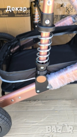 Комбинирана количка 3 в 1 вкл. кош за новородено/кола, зимен/летен кош, снимка 9 - Детски колички - 51090036