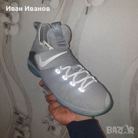 маратонки Nike Lebron 14 XIV (GS) Mag Marty McFly номер 38,5-39, снимка 10 - Маратонки - 34571581