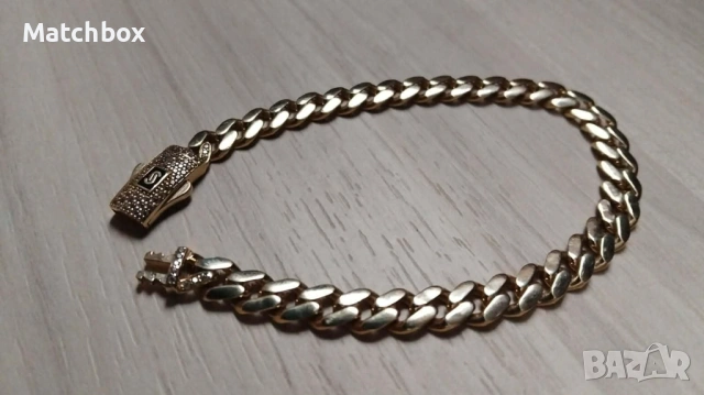 Златни гривни , обеци 585 - 80 евро , снимка 8 - Гривни - 51919288