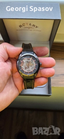 Мъжки механичен часавник Rotary swiss, снимка 10 - Мъжки - 54177472