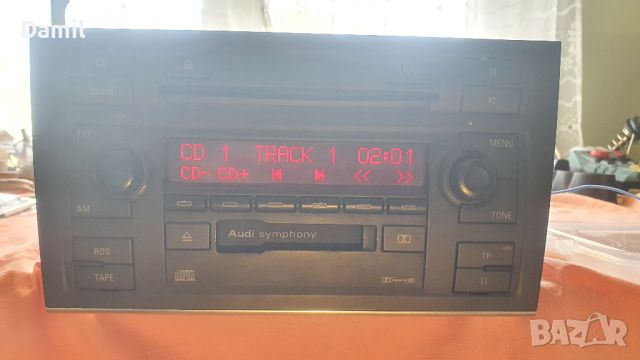 Radio Audi SImphony II известен Код, снимка 5 - Части - 45424313