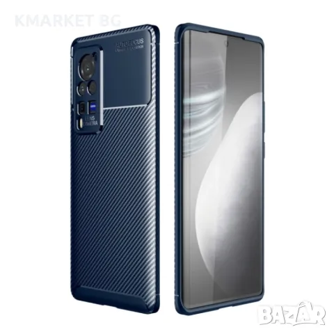 vivo X60 Pro Carbon Fiber Калъф и Протектор, снимка 3 - Калъфи, кейсове - 49528547