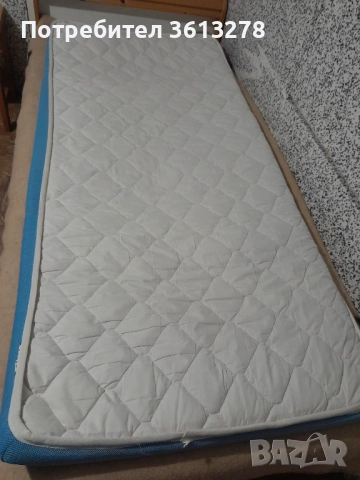 ТОП МАТРАК -- "TED" - 180/80/5см., снимка 2 - Протектори за матраци - 53286170
