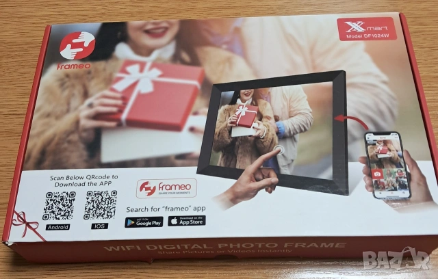 Дигитална фоторамка XMart DF 1024 W, снимка 5 - Чанти, стативи, аксесоари - 53439802