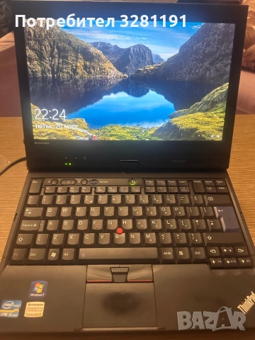 🔥 Lenovo ThinkPad X220 Tablet IPS + стилус + SSD + ДОКИНГ СТАНЦИЯ 🔥, снимка 2 - Лаптопи за работа - 53918775