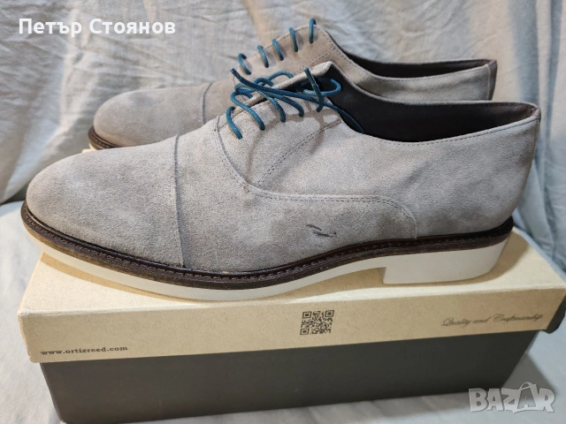 Мъжъки обувки от естествен велур Ortiz&Reed №45