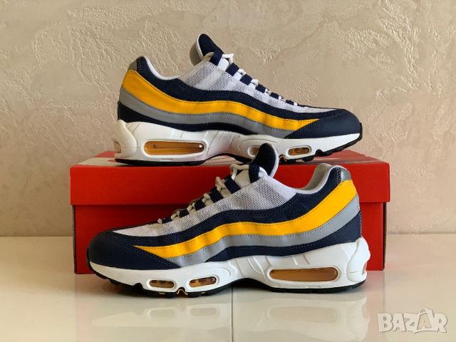 Оригинални мъжки маратонки Nike Air Max 95 Michigan | 43 номер, снимка 2 - Маратонки - 46318403