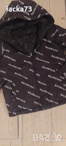 Двулицево яке Balenciaga , снимка 6 - Детски якета и елеци - 52328508