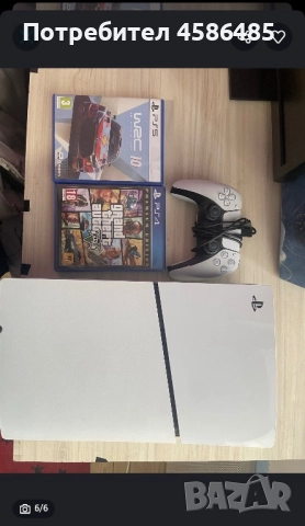 PlayStation 5 slim +волан logitech g29 Driving force Приемам бартер за кросов мотор, снимка 5 - PlayStation конзоли - 52714018