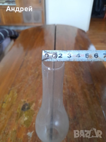 Старо стъкло за газена лампа,фенер #8, снимка 6 - Други ценни предмети - 54127386