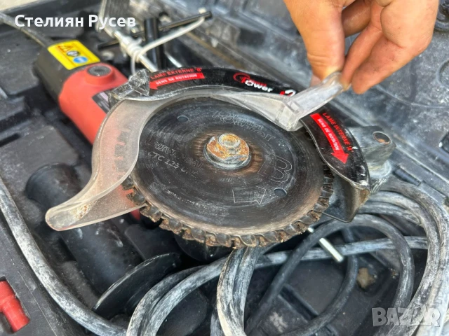 260777  абразив / флекс / ъглошлайф 650 Вата-Отрезна Машина-Twinner SV650-Френска-Мулти Циркуляр-Три, снимка 4 - Други инструменти - 51156937