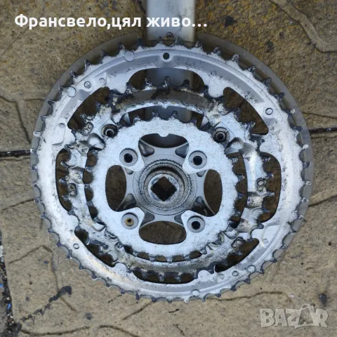 Курбел за велосипед колело със средно Shimano deore , снимка 4 - Части за велосипеди - 47152860