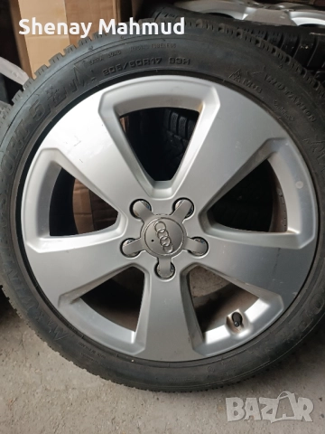 Зимни гуми с джанти за Ауди А3 , снимка 4 - Гуми и джанти - 52214758