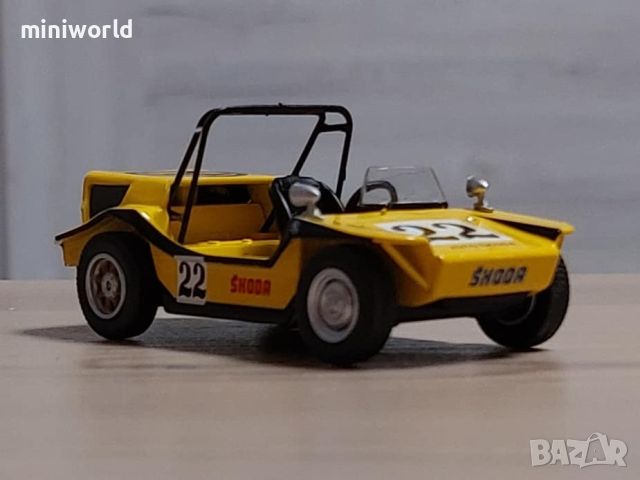 Skoda Buggy Autocross 1971 - мащаб 1:43 на DeAgostini моделът е нов в блистер, снимка 7 - Колекции - 46021448