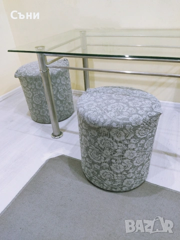 Маса и табуретки , снимка 4 - Маси - 53574834