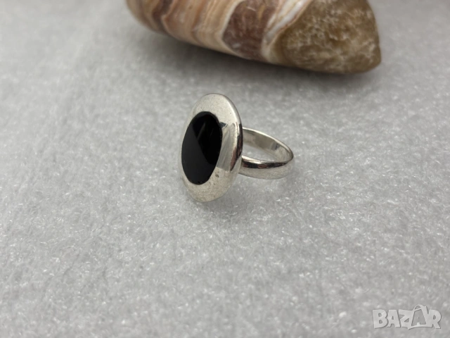 Дамски Сребърен Пръстен (проба 925)- 6,15 грама, снимка 3 - Пръстени - 53254417