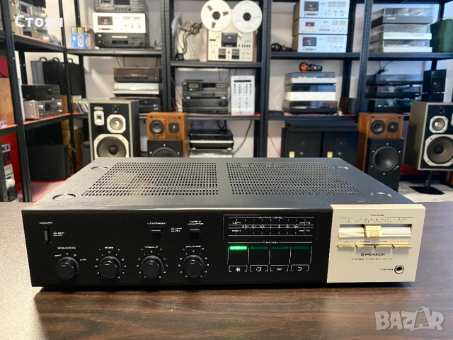 Перфектен усилвател Pioneer, снимка 2 - Ресийвъри, усилватели, смесителни пултове - 53045815