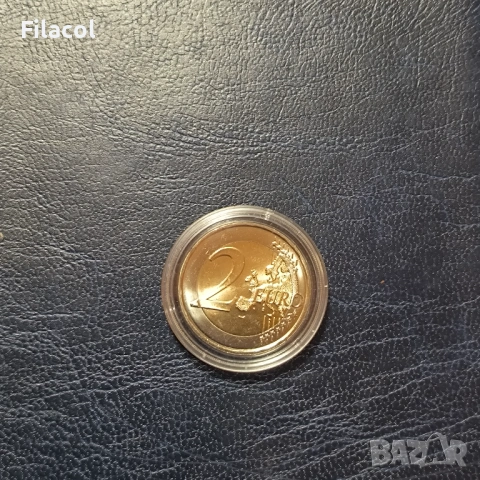 Монако 2 евро 2024 година UNC, снимка 2 - Нумизматика и бонистика - 53262490