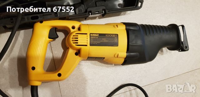 Продавам професионален саблен трион DeWalt DW310 КРАЙНА ЦЕНА!, снимка 2 - Други инструменти - 46289960