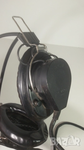 Ретро слушалки с микрофон от СССР 4-pin DIN/УС-1 конектор, снимка 4 - Слушалки и портативни колонки - 52058854