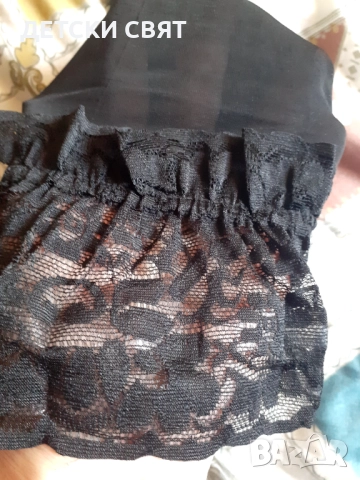 Нови силиконови чорапи с дантела, снимка 2 - Бельо - 52900421