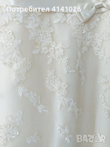 Бутикова дизайнерска сватбена / булчинска рокля от Paloma Fashion, снимка 9 - Сватбени рокли - 45766519