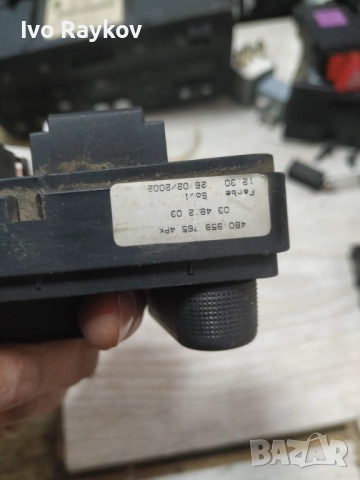 Настройка на седалките , Audi A6 Allroad C5 , 4B0959765, снимка 5 - Части - 52305653