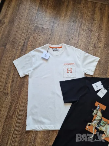 Страхотна мъжка тениска HERMES размер S M L XL 2XL , снимка 3 - Тениски - 50396525