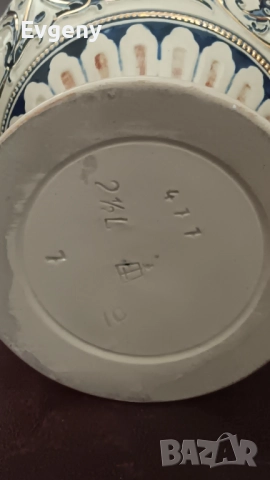 Декантер, немски , снимка 4 - Антикварни и старинни предмети - 52788499