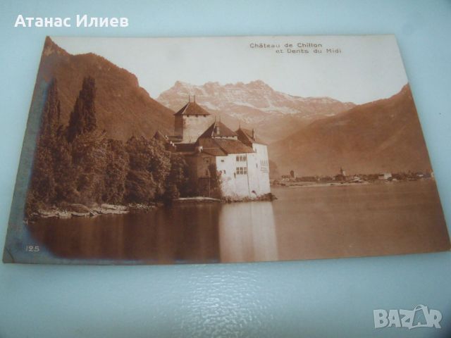 Стара пощенска картичка от Швейцария, 1910г., снимка 3 - Филателия - 46579493