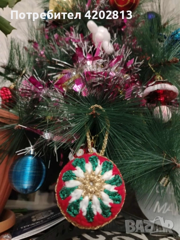 Ръчно изработени Коледни топки , снимка 9 - Декорация за дома - 52803864