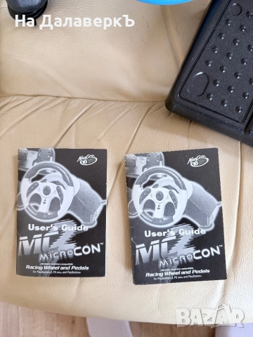 Mad Catz MC2 MicroCon волан + педали + игра подарък (PS2) – Перфектно състояние, снимка 6 - Аксесоари - 52745658