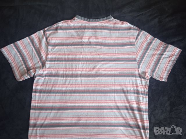 Мъжка памучна тениска с къс ръкав, голям размер XXL, снимка 4 - Тениски - 45307036