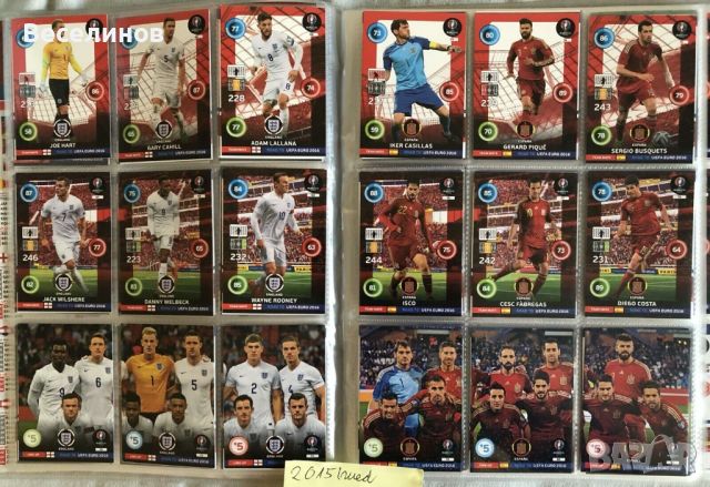  Изгодно Рядък Албум Panini Road to UEFA EURO 2016 Album Complete 333 Cards, снимка 2 - Колекции - 45374310