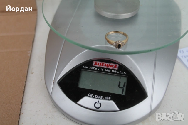 Златен дамски пръстен , снимка 10 - Пръстени - 53862983